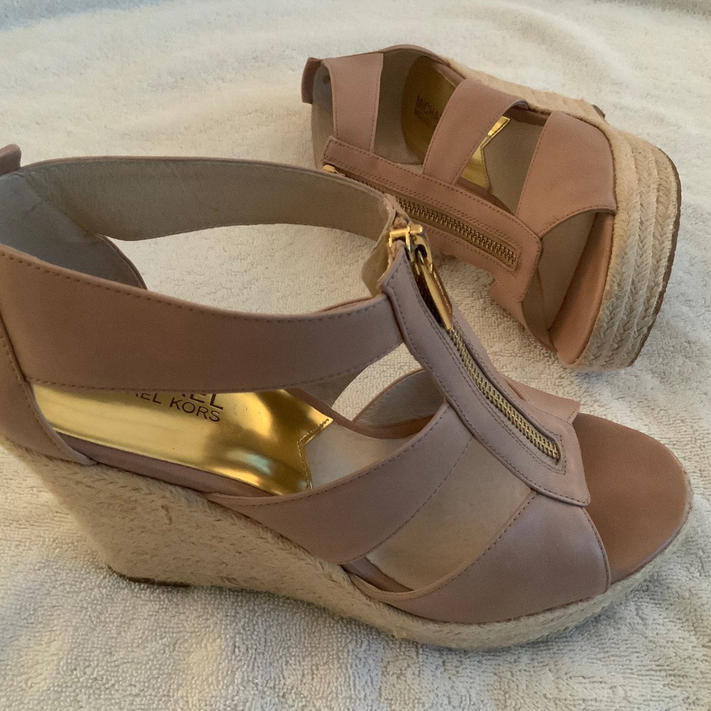 Michael Kors Berkeley Wedge Sandals